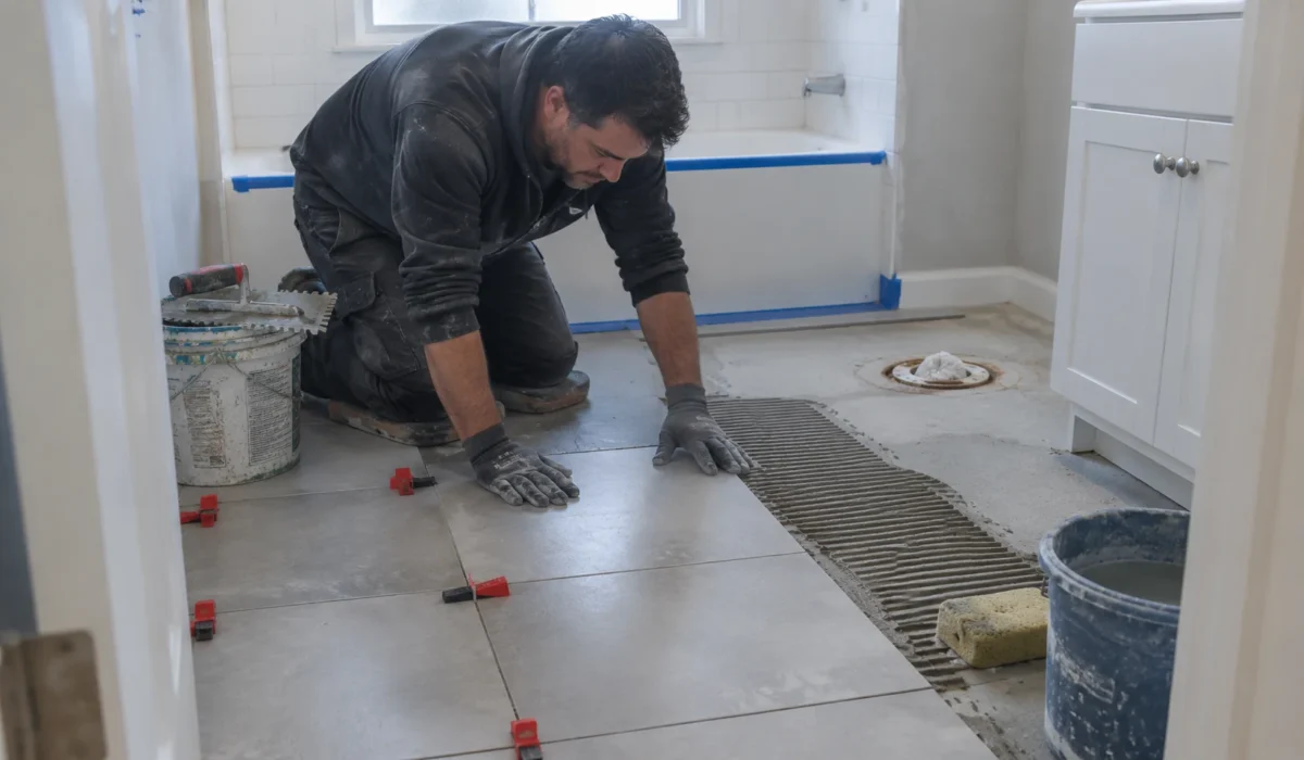 best bathroom flooring