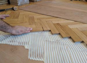 hardwood flooring installation