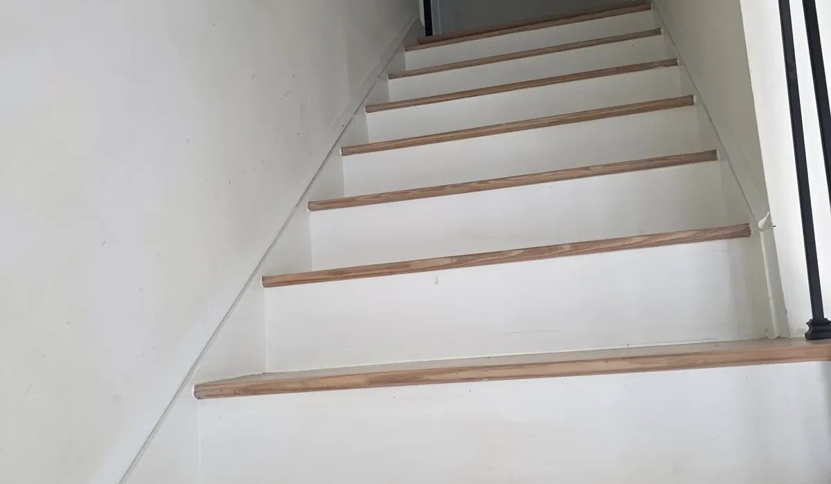 Vinyl Plank Flooring on Stairs