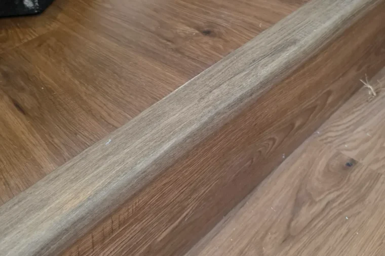 Vinyl Plank Flooring on Stairs