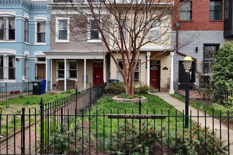 Washington DC row houses, the older homes where many Washington DC tile flooring projects take place